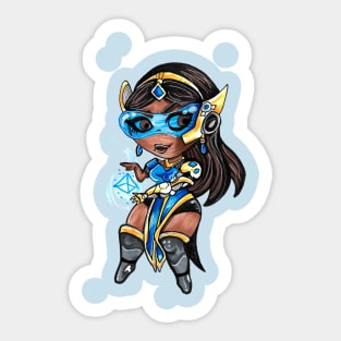 symmetra chibi Sticker